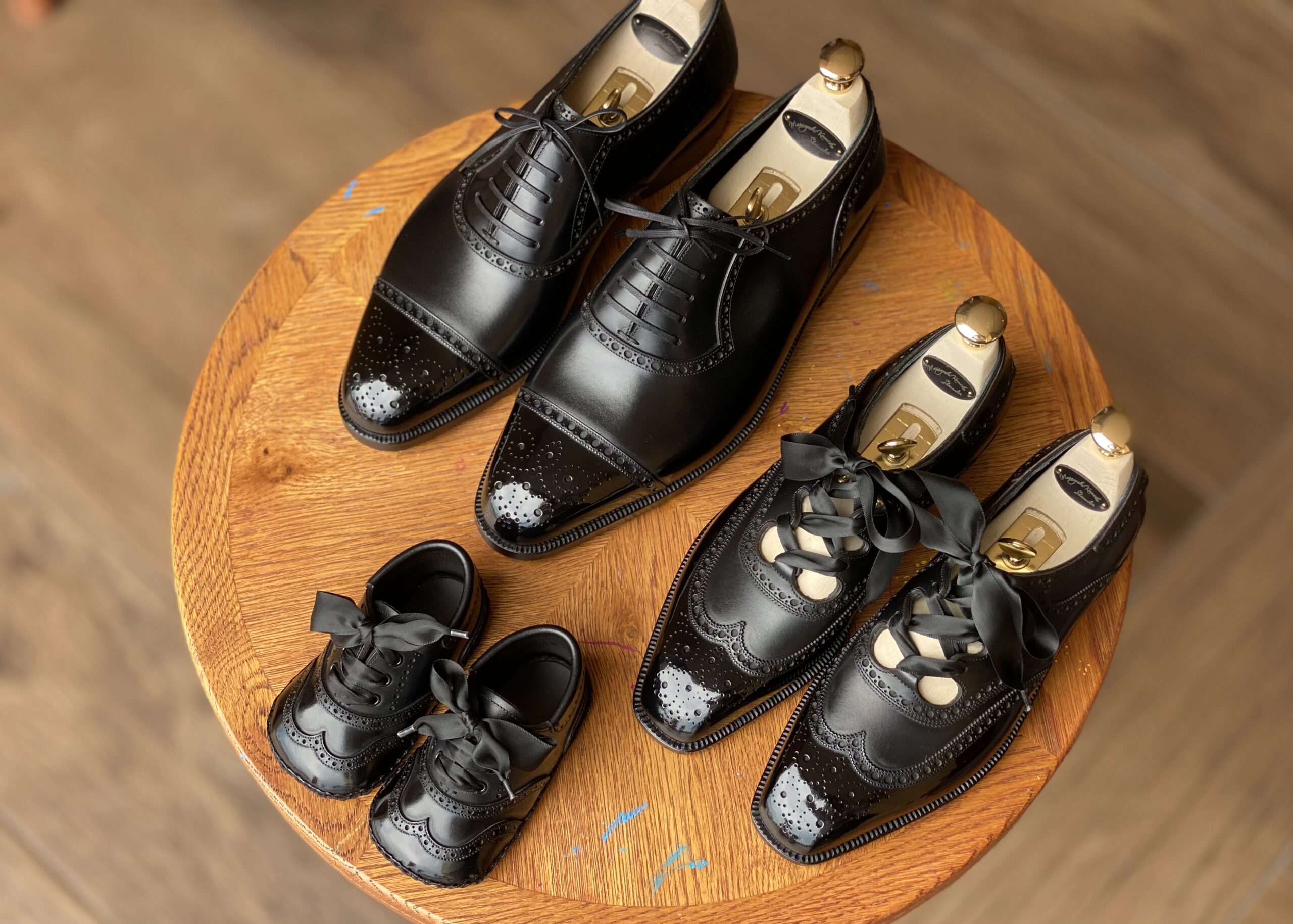 Sending bespoke craft from the atelier to the world—sleek last and silhouette