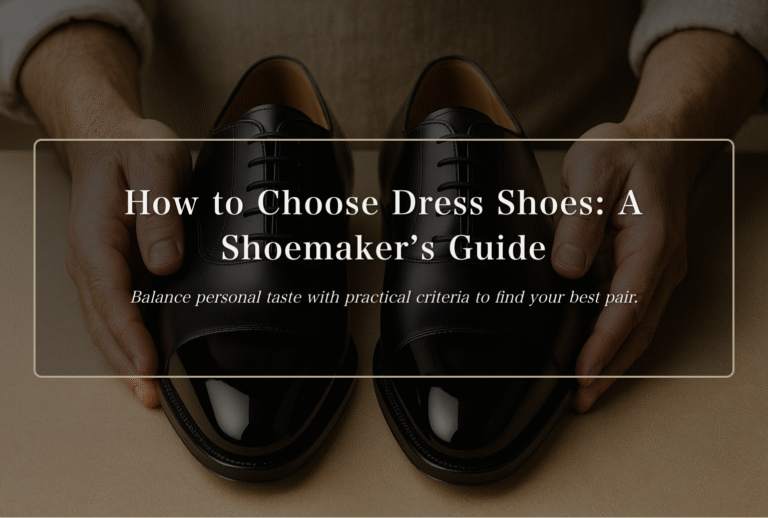 How to Choose Dress Shoes: A Shoemaker’s Guide