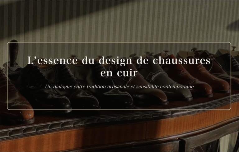 Design de chaussures en cuir — guide complet | The Makers Guild