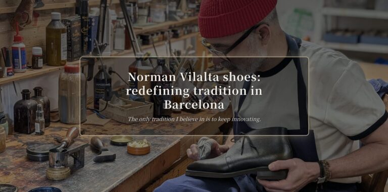 Norman Vilalta shoes from Barcelona – The Makers Guild